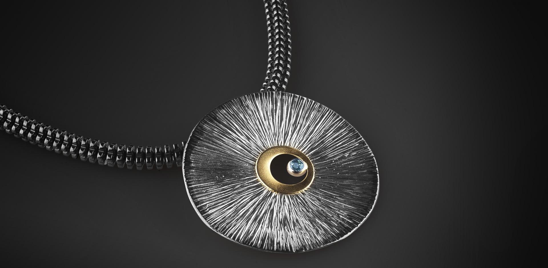 Target necklace with pendant 1