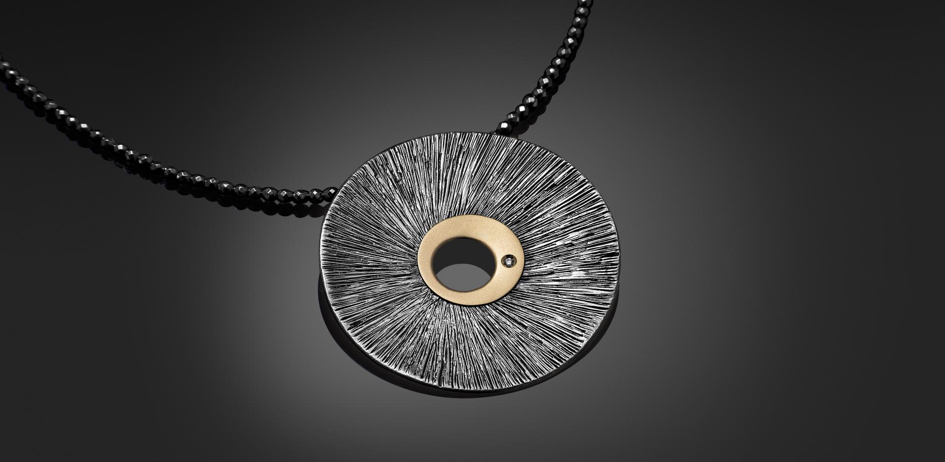 Target necklace with pendant 6